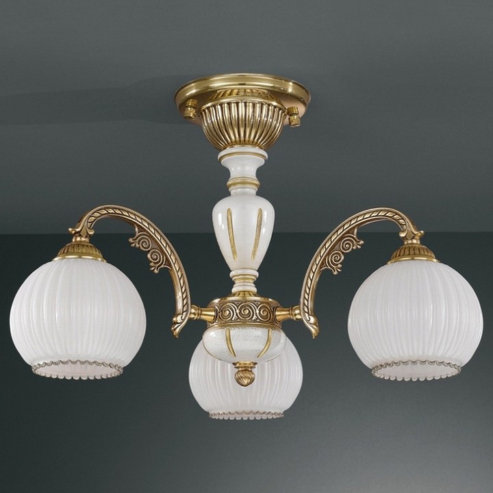 Люстра на штанге Reccagni Angelo 8830 PL 8830/3
