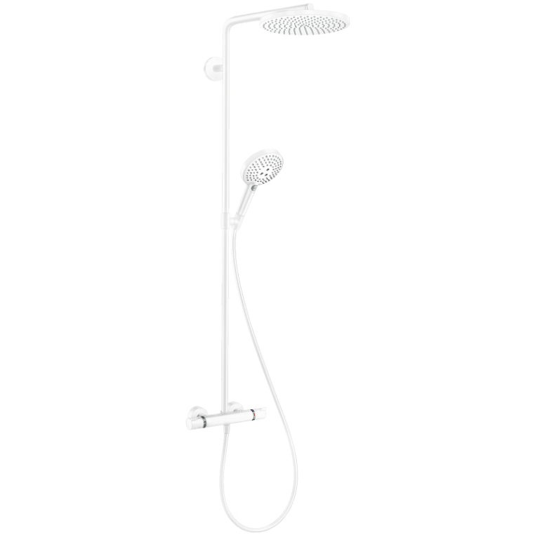 Душевая стойка Hansgrohe Raindance Select 27633700 белый