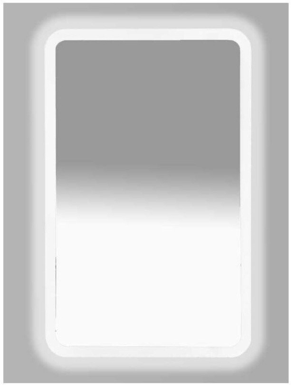 Зеркало Misty Неон LED 500х800 П-Нео050080-3ПРКВКУ