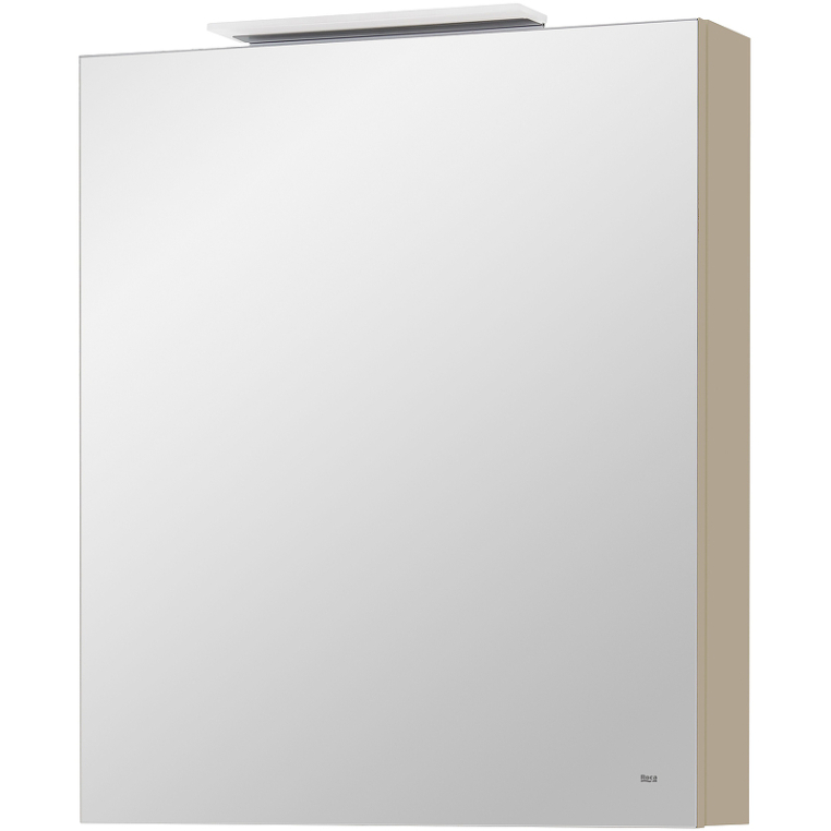 Зеркальный шкаф Roca Oleta 60 L 857645515 с подсветкой Капучино