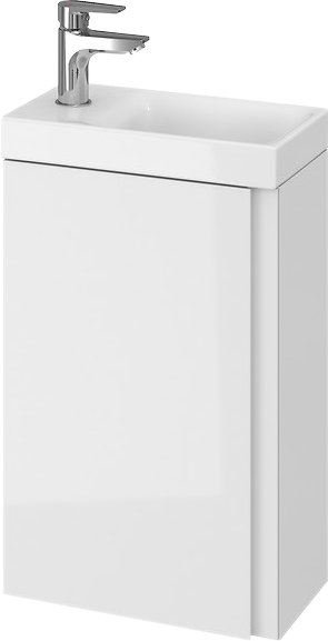 Тумба с раковиной Cersanit Moduo 40 (SB-SZ-MOD-MO40/Wh+P-UM-MOD40/1)