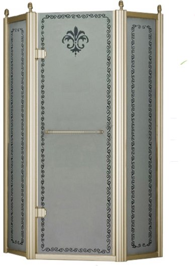 Душевой уголок Cezares Retro 90x90 RETRO-P-1-90-PP-Br-R