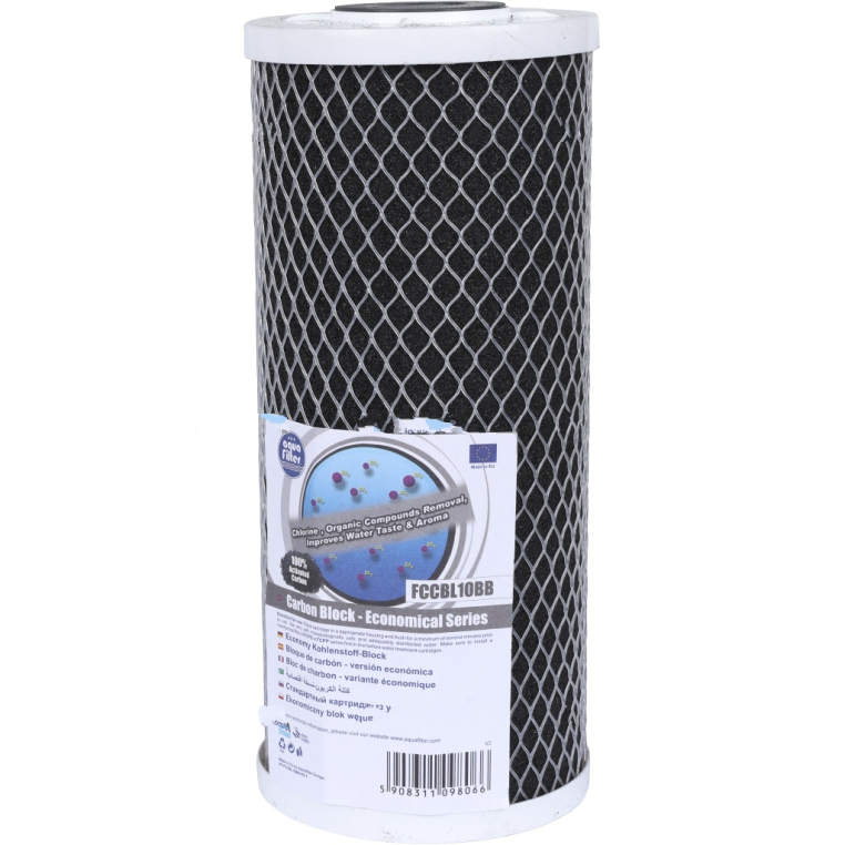 AquaFilter AQM Картридж 10ВВ из спеченного актививированного угля FCCBL10BB