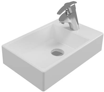 Раковина на столешницу Serel 45х28 см 2049