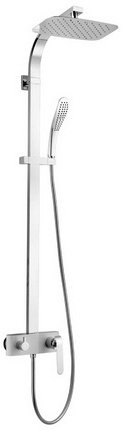 Душевая стойка LEMARK Melange LM4960CW хром