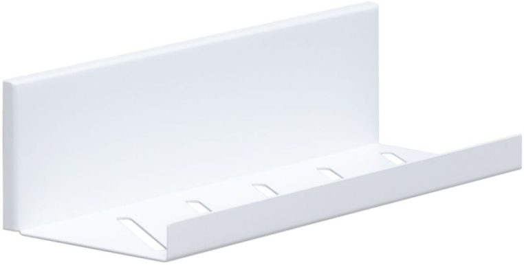 Полка Aquanet Магнум 30x80 белая матовая, открытая