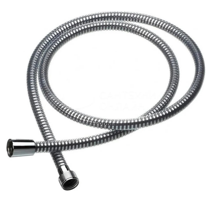 Душевой шланг Bravat 150 см. P7234CP-RUS хром