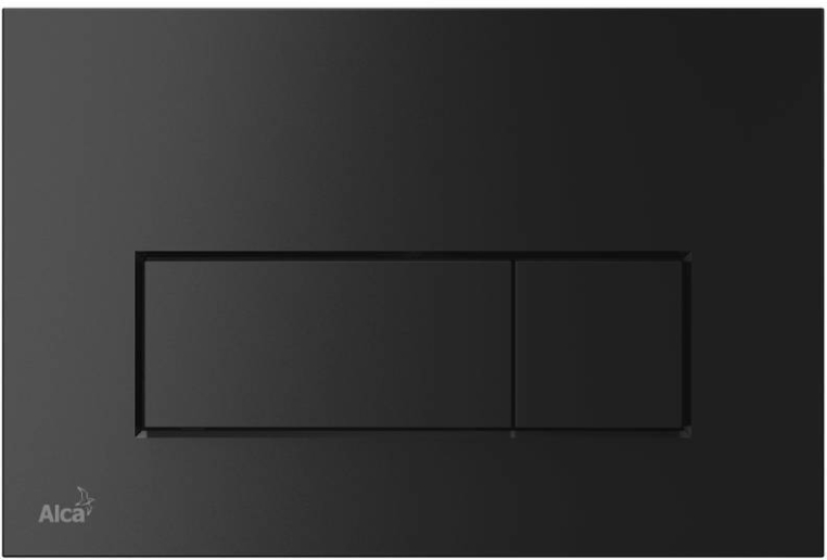 Кнопка смыва AlcaPlast M578 черный матовый