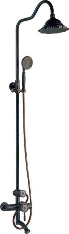 Душевая стойка LEMARK Jasmine LM6662ORB бронза
