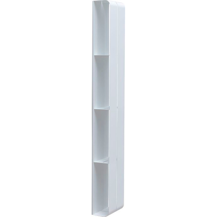 Полка Aquanet Магнум 20x130 белая матовая, вертикальная