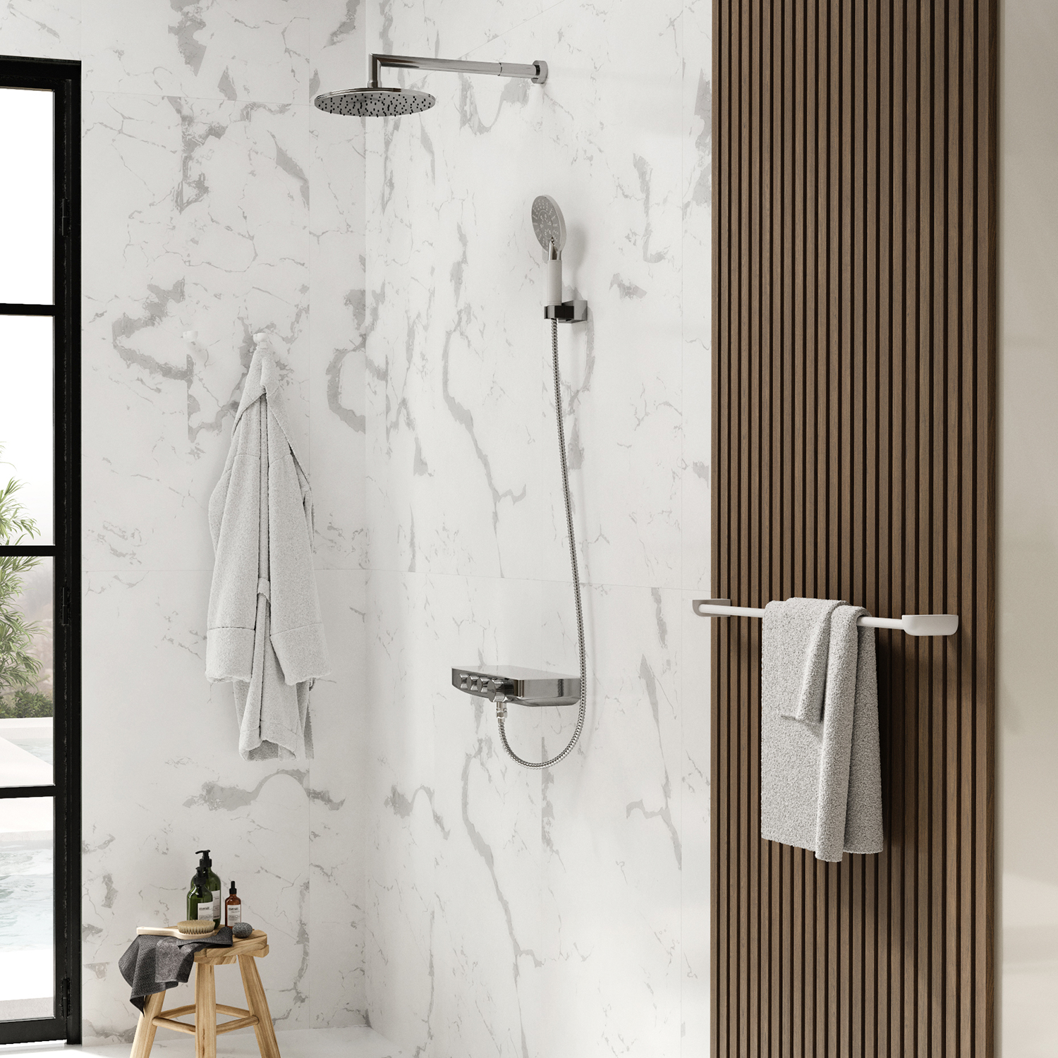 Mindel 8599 Thermo Термостатический смеситель для ванны и душа