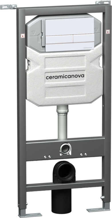 Инсталляция с кнопкой смыва Ceramica Nova Envision CN1002W