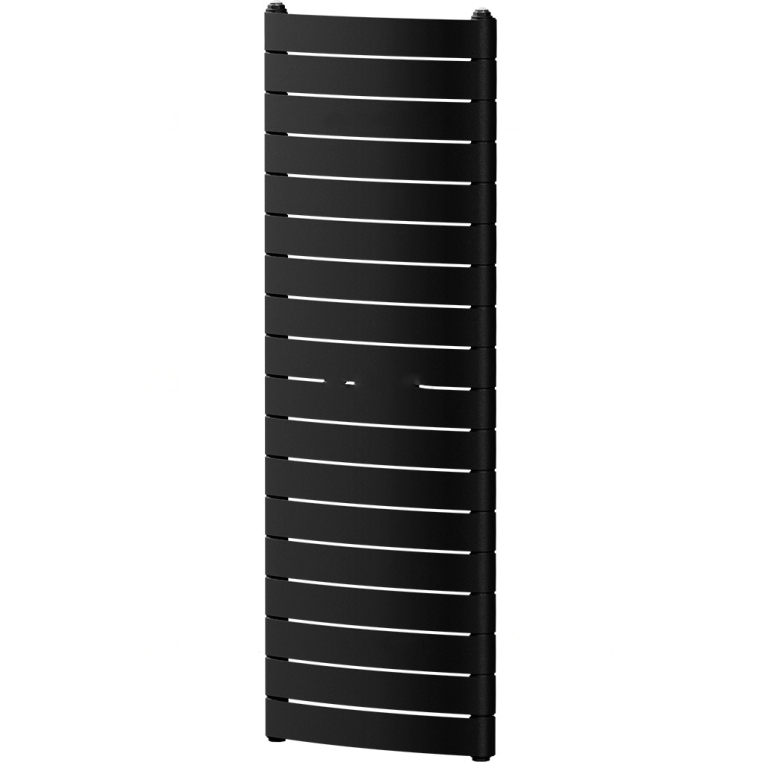 Вертикальный радиатор Rifar Convex 500 - 18 секций нижнее разнесенное подключение (Антрацит)