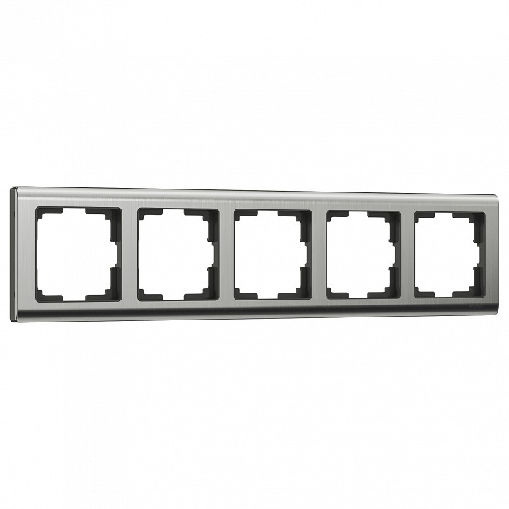 Рамка на 5 постов Werkel Metallic W0051602