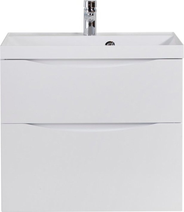 Тумба под раковину BelBagno Marino H70 bianco lucido (MARINO-H60-700-2C-SO-BL-P)