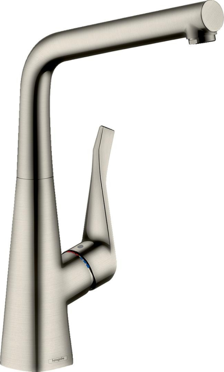 Смеситель для кухни Hansgrohe Metris сталь 14822800