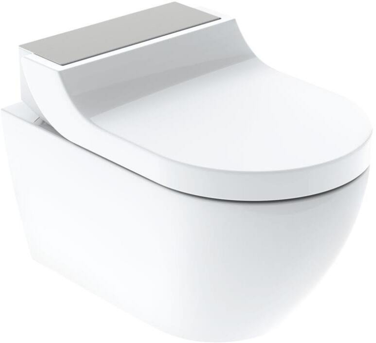 Подвесной унитаз Geberit AquaClean Tuma Comfort с микролифтом, безободковый 146.294.FW.1