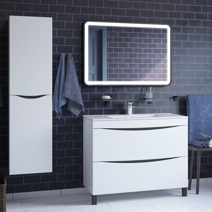 Комплект мебели IDDIS Cloud 100 (CLO10WFi95+0131000i28+CLO1000i98)