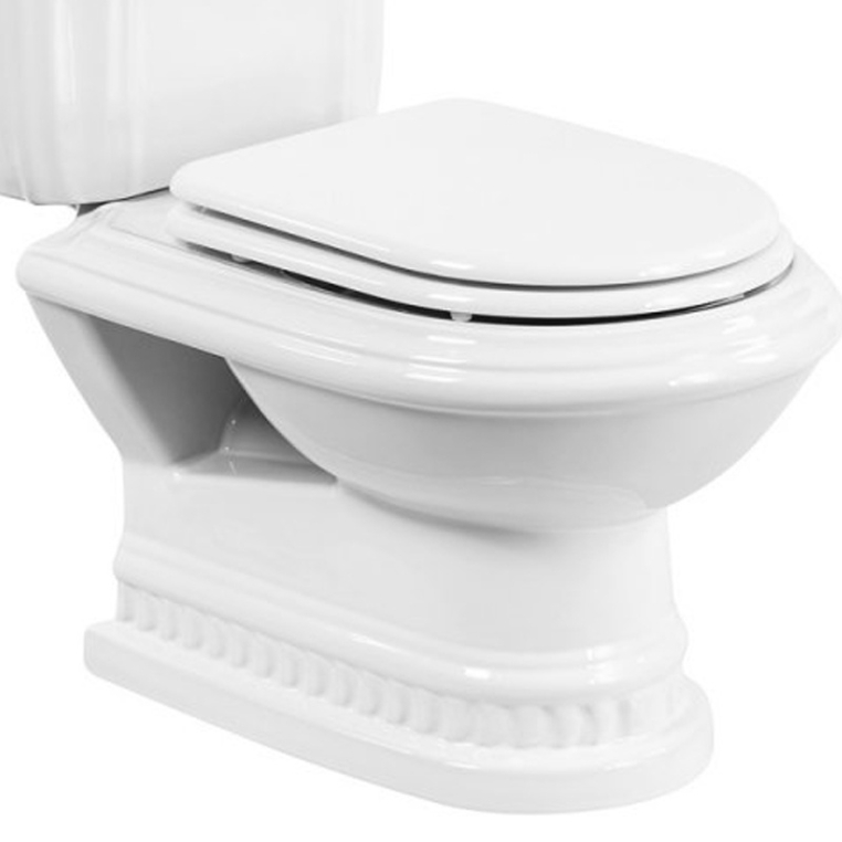 Напольный унитаз Cezares King Palace с микролифтом CZR-163-T+CZR-T-163-M-S-BR
