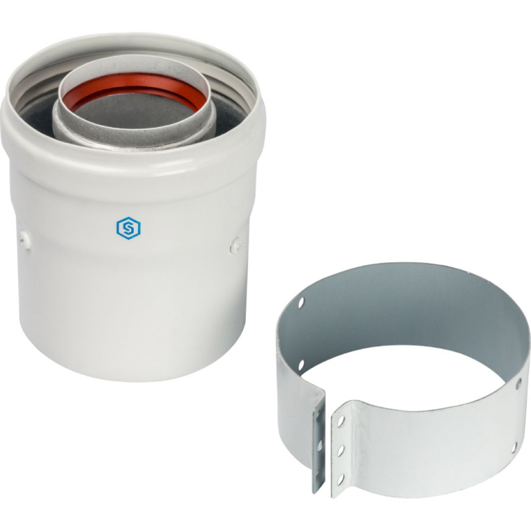 STOUT Адаптер вертикальный Ø60/100 (совместимый с Vaillant, Protherm NEW) (SCA-6010-230100)