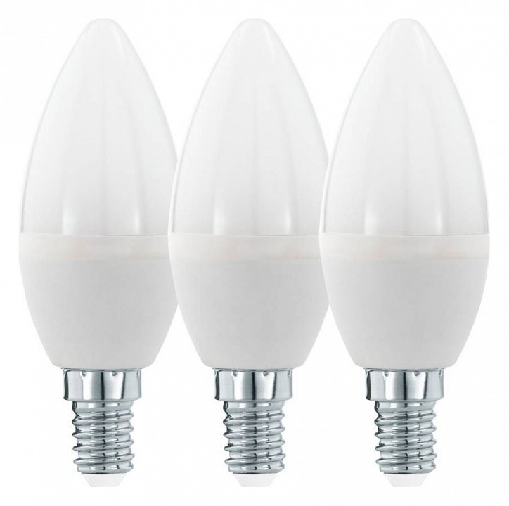 Набор ламп светодиодных Eglo ПРОМО LM_LED_E14 E14 6Вт 3000K 12884
