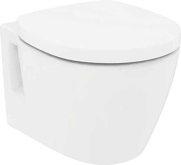 Напольный унитаз Ideal Standard Connect с микролифтом E119501+E129101