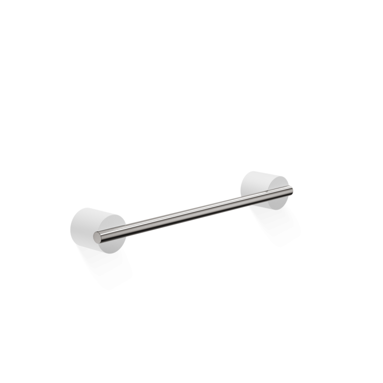 Полотенцедержатель Белый / Сталь матовая Decor Walther 0975055 - STONE HTE30