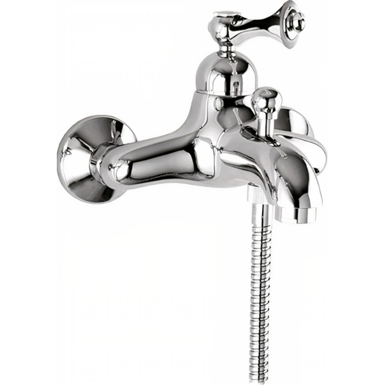 Смеситель для ванны и душа Cezares Margot MARGOT-VM-01-M хром ручка хром