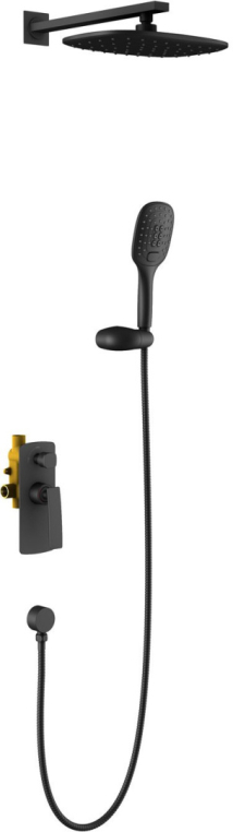 Душевая система встроенная Timo Helmi SX-4069/03SM черный