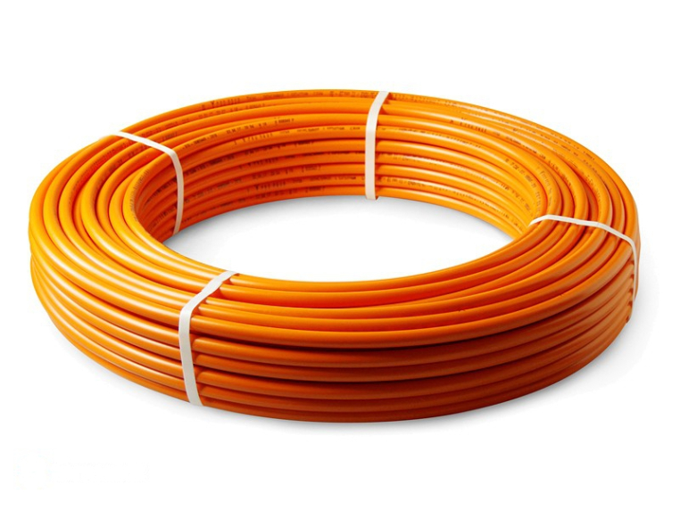 Труба Pro Aqua PE-RT EVOH пятислойная оранжевая 20x2,0 отрезок \ 085м \ (PERT5O20-085)