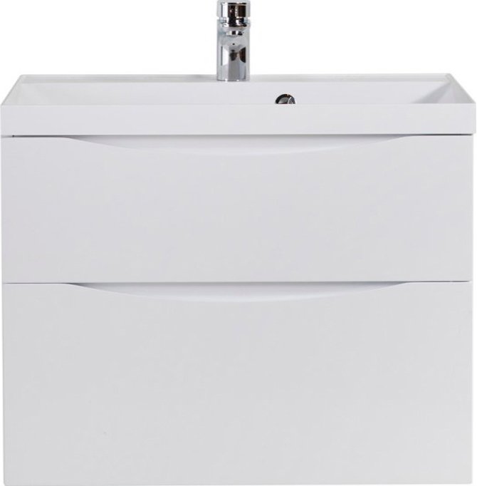 Тумба под раковину BelBagno Marino H80 bianco lucido (MARINO-H60-800-2C-SO-BL-P)