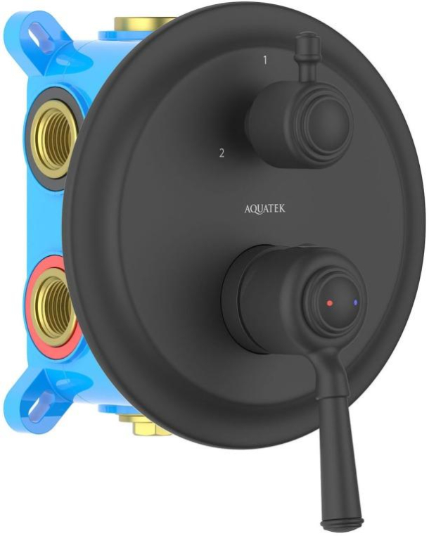 Смеситель для ванны Aquatek Классик AQ1547MB