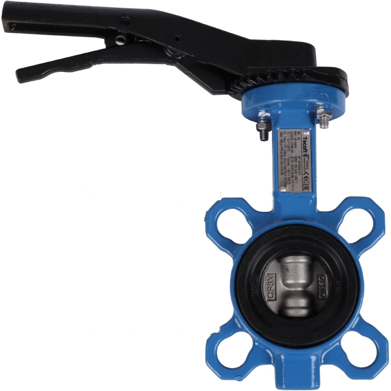 VPI4449-02EP0040 Tecofi Затвор диск чугун VPI4449 Ду40 Ру16 EP д/нерж