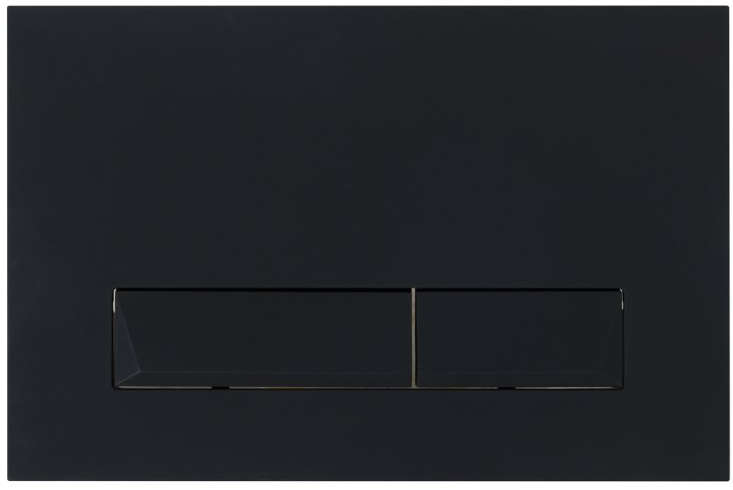 Кнопка смыва BelBagno MARMI BB012-MR-NERO.M цвет-черный матовый