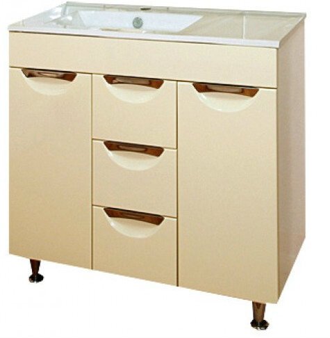 Тумба под раковину Misty Кристи 105 П-Кри01105-031