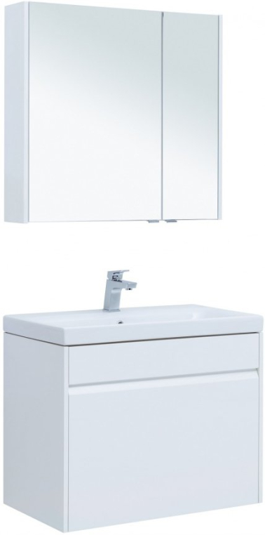 Комплект мебели Aquanet Палермо 80 (00253587+S-UM-MOD80/1+00254538)