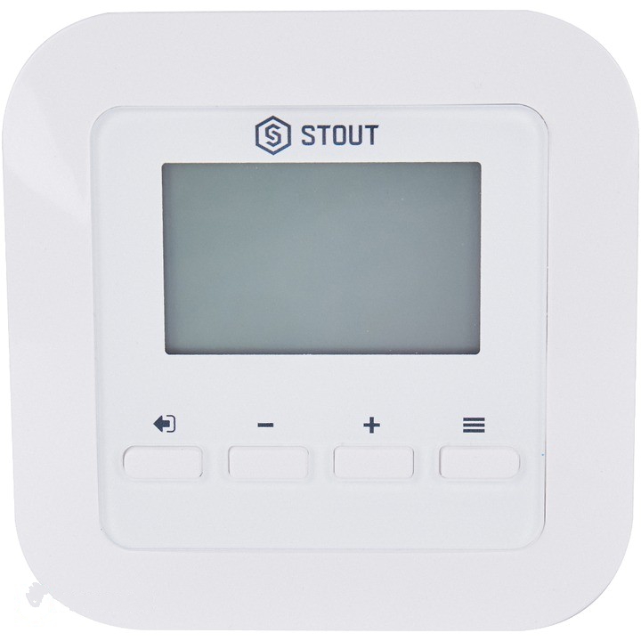 STOUT Проводной комнатный двухпозиционный регулятор ST-295v3, белый (STE-0101-029531)