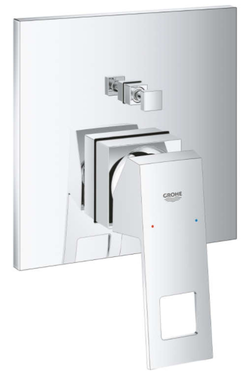 Смеситель для ванны с душем Grohe Eurocube 24062000 хром
