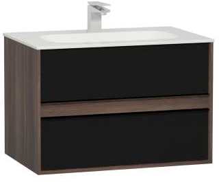 Тумба с раковиной VitrA Metropole 80 58181 сливовое дерево