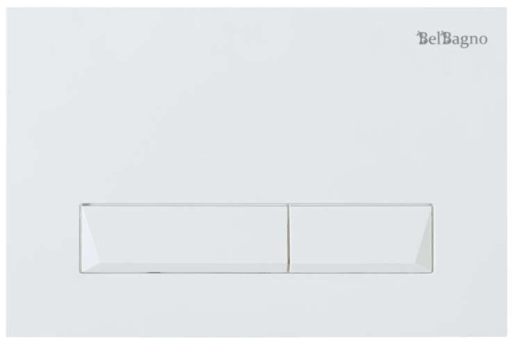 Кнопка смыва BelBagno MARMI BB009-MR-BIANCO цвет-белый