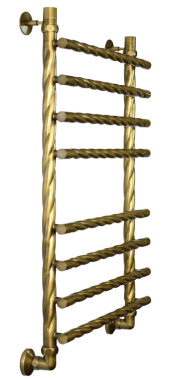 Полотенцесушитель водяной Двин N braid 55x60 4627166555241 бронза