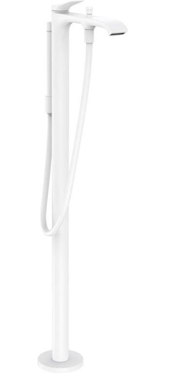 Напольный смеситель для ванны Hansgrohe Vivenis 75445700, матовый белый