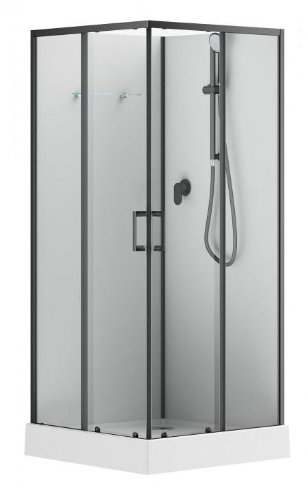 Душевая кабина Aquanet Passion EVO S Black 90x90 00282009