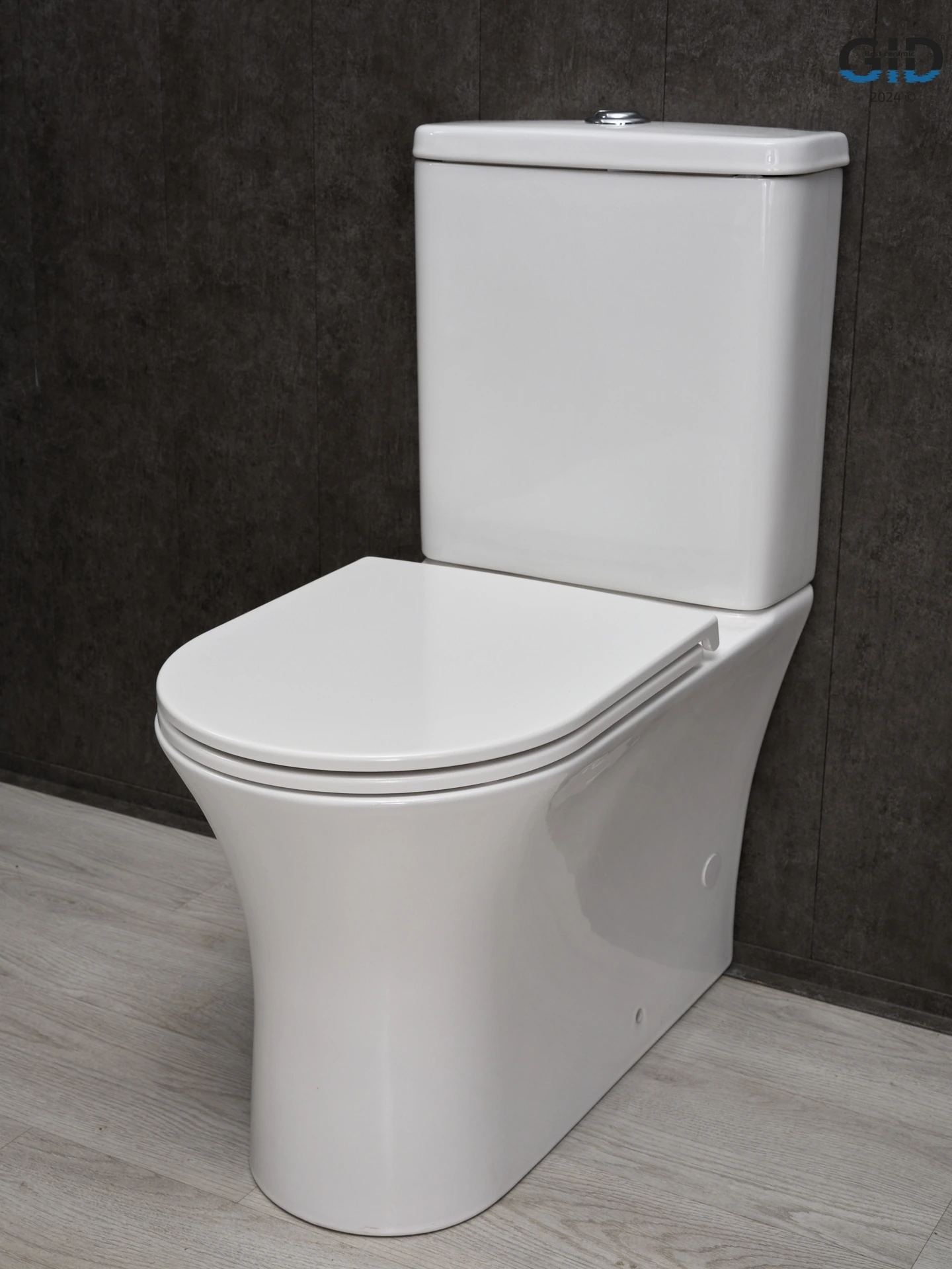 Унитаз напольный Gid Tn2126 62246Y белый 64.5x37.5x83