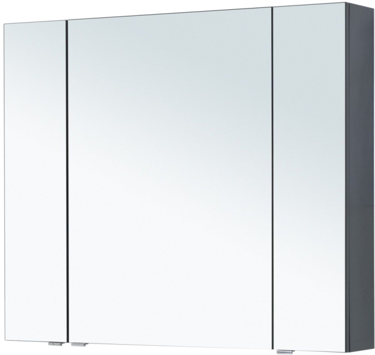 Зеркальный шкаф Aquanet Алвита New 100 Антрацит 00277543