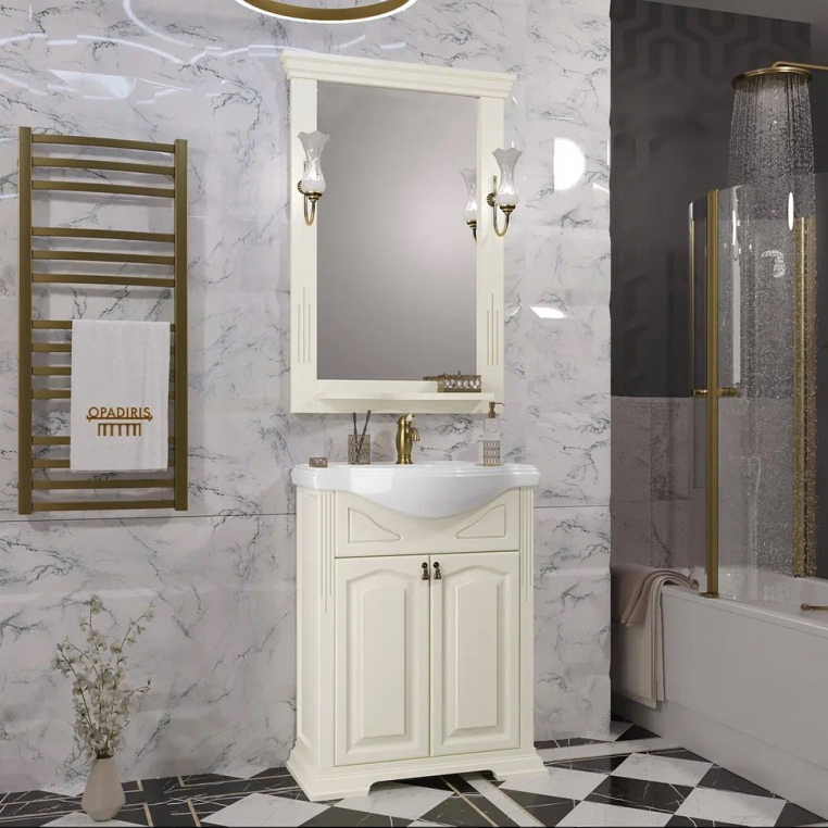 Комплект мебели Opadiris Риспекто 65 слоновая кость (00-00005812+33273+00-00005816)