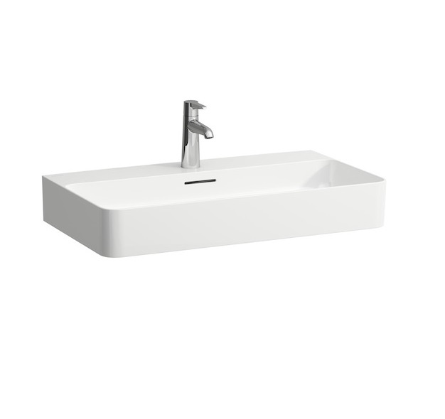 Раковина накладная Laufen Val 75x42 8.1028.5.000.104.1 с отверстием под смеситель