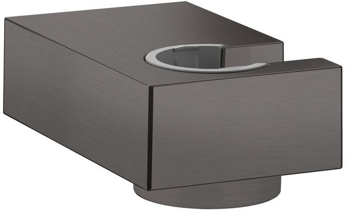 Душевой держатель Hansgrohe Porter E 28387340, шлифованный черный хром
