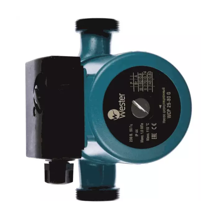 Насос циркуляционный с мокрым ротором WCP 25-60G 130мм PN10 230B/50Гц Wester 0-18-0035