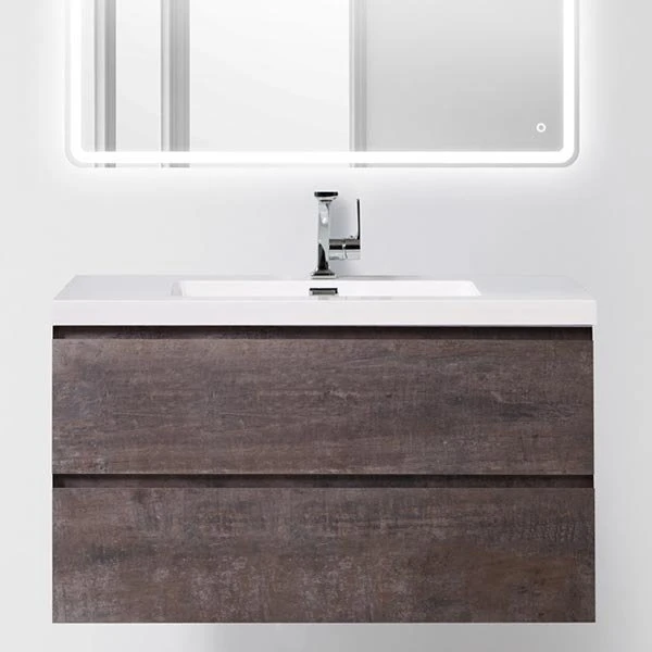 Тумба под раковину BelBagno Luce 100 см LUCE-1000-2C-SO-PT Stone